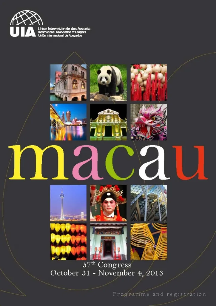 57th UIA Congress Macau 2013