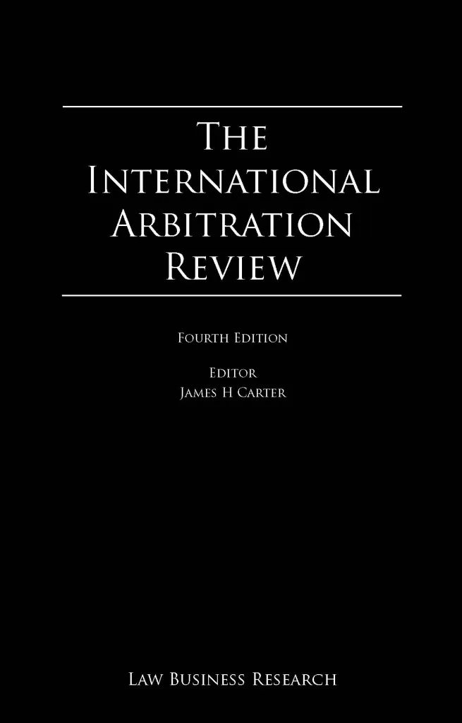 SRS prepares chapter on Portugal for The International Arbitration Review 2013