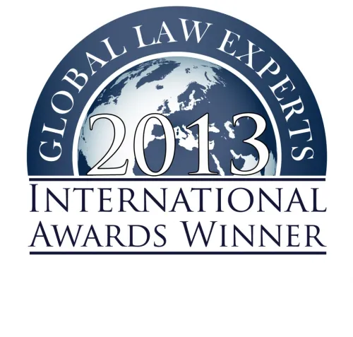 Law Firm of the Year (Alternative Dispute Resolution), Portugal â awarded by Global Law Experts 2013
