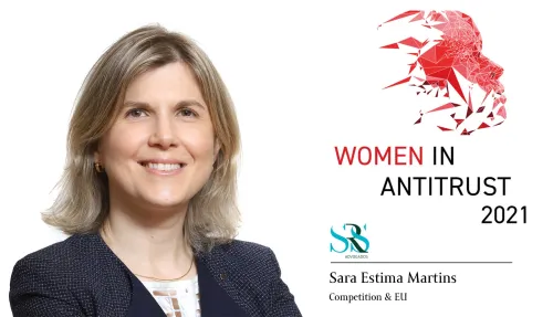 Sara Estima Martins é a unica portuguesa a integrar a Women in Antitrust 2021 pelo GCR