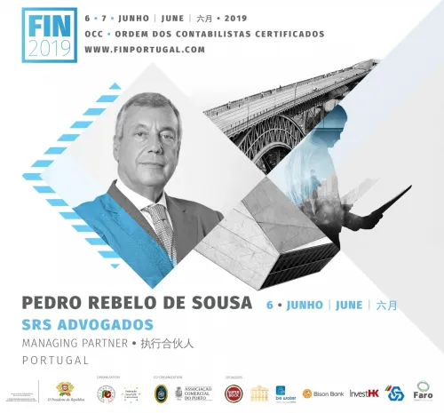 Pedro Rebelo de Sousa é orador na Conferência FINPORTUGAL