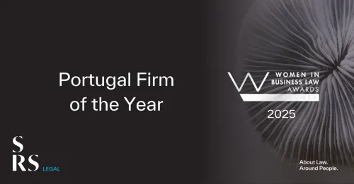 SRS Legal, Mariana Caldeira Sarávia, Leonor Pissarra, Sara Estima Martins and Solange Fernandes shortlisted for the Women in Business Law Awards 2025 EMEA