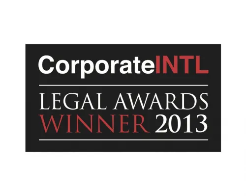 Law Firm of the Year (Public Law), Portugal - awarded by Corporate International 2013