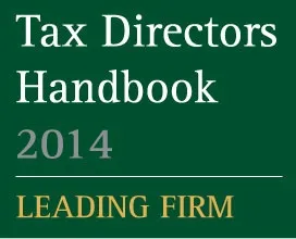 Leading Tax Law Firm, Portugal - atribuído pelo The Tax Directors Handbook 2014