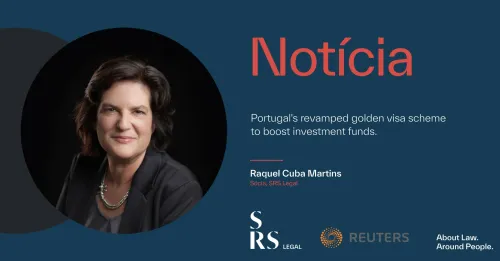 A renovação do regime de vistos gold em Portugal vai impulsionar os fundos de investimento (com Raquel Cuba Martins)