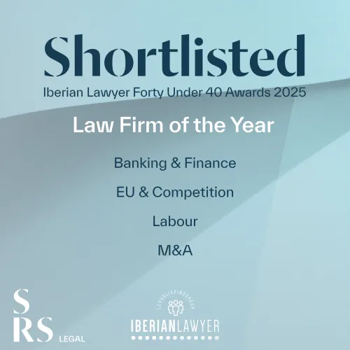 Four professionals and four practice areas at SRS Legal nominated for the Iberian Lawyer Forty under 40 Awards 2025