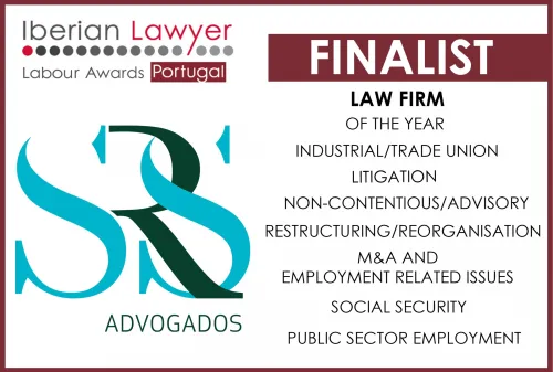 SRS Advogados na shortlist para “Law Firm of the Year”dos Iberian Lawyer Labour Awards 2021