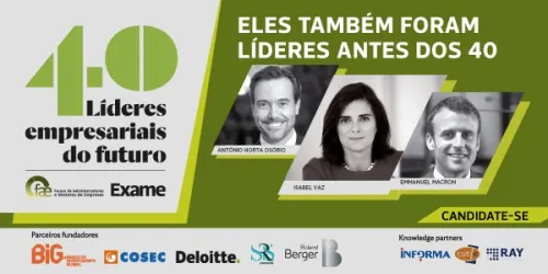 SRS Advogados é parceira do Prémio 40 Líderes Empresariais do Futuro