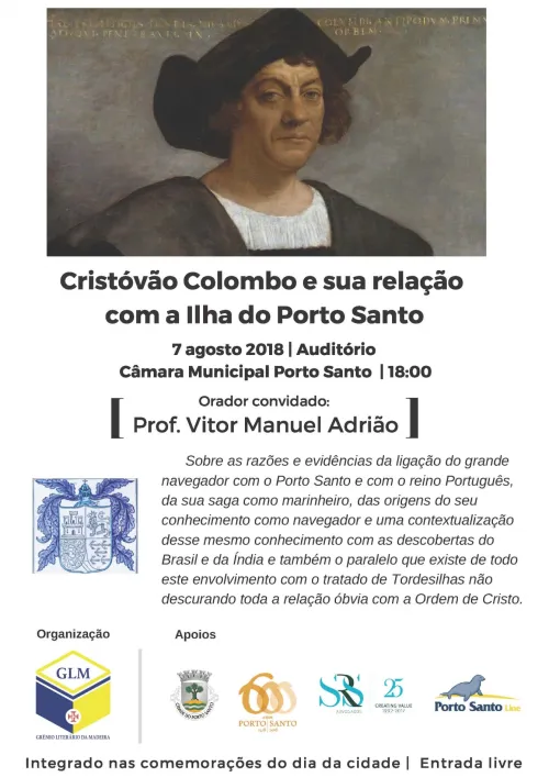 SRS Advogados apoia palestra sobre Cristóvão Colombo e sua relação com a Ilha do Porto Santo