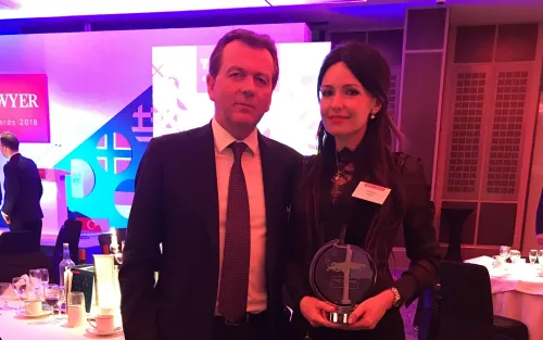 SRS Advogados distinguida "highly commended" para European Energy and Infrastructure Deal of the Year