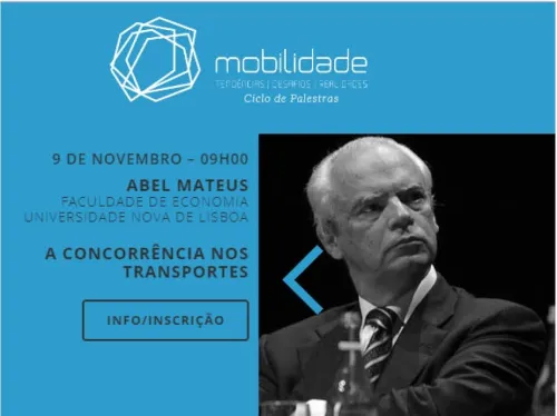 SRS recebe Abel Mateus para palestra sobre “A Concorrência nos Transportes”