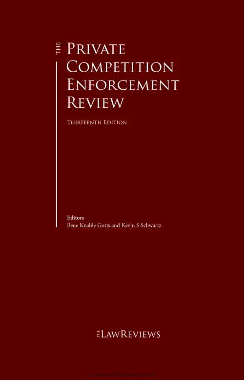  The Private Competition Enforcement Review - Edition 13 