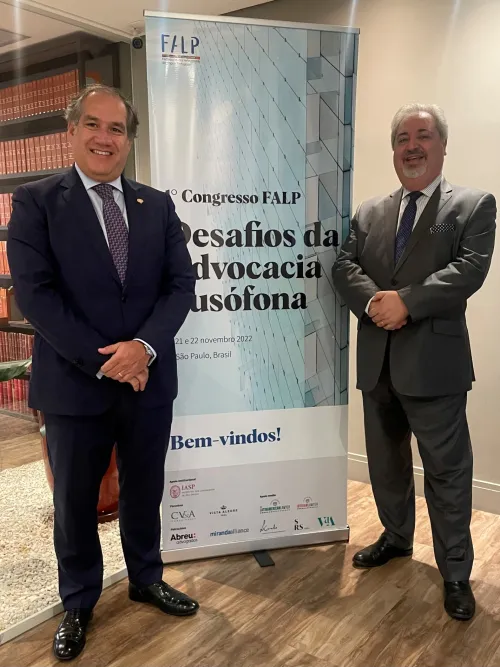 José Luís Moreira da Silva represents SRS Legal at the 1st Congress of the Portuguese-speaking Lawyers Federation