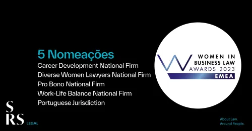 SRS Legal nomeada para os Women in Business Law Awards 2023 EMEA