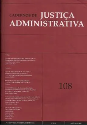 Cadernos de Justiça Administrativa