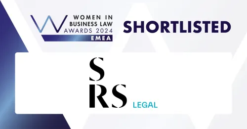 SRS Legal nomeada para os Women in Business Law Awards 2024 EMEA