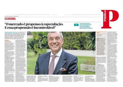 “É mau para a economia” ter tantos “bancos espanhóis” - Entrevista a Pedro Rebelo de Sousa