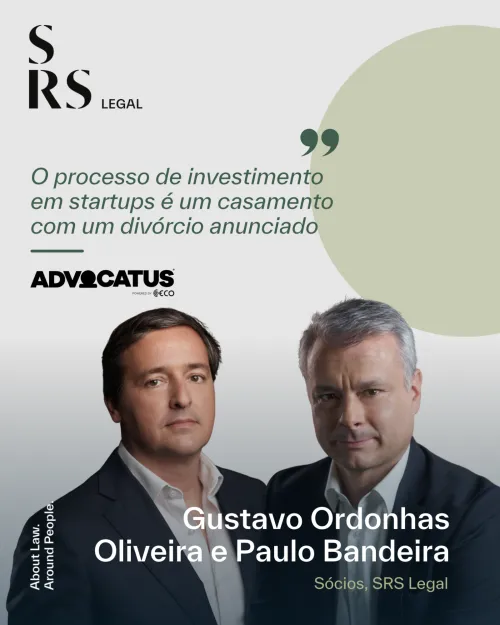 ‘The process of investing in start-ups is like a marriage with a divorce waiting to happen.’ (with Gustavo Ordonhas Oliveira and Paulo Bandeira)