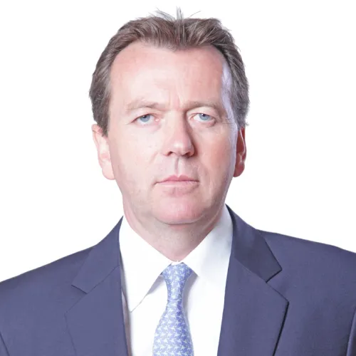 William Smithson is a guest speaker at the Global Business Summit in New Delhi