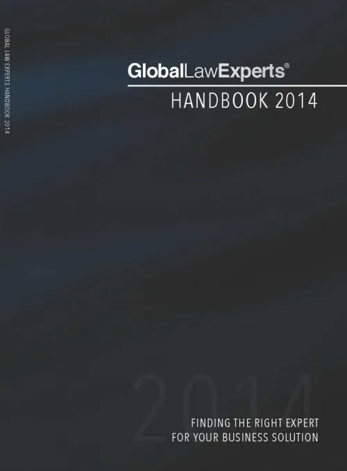 Global Law Experts Handbook 2014