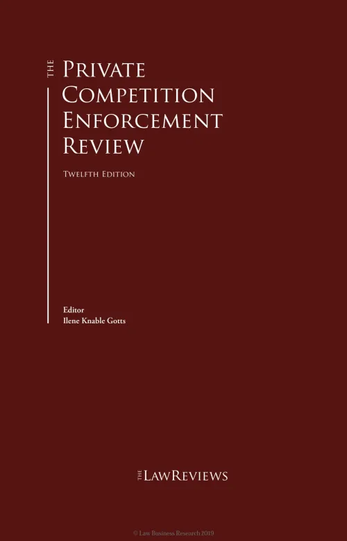The Private Competition Enforcement Review