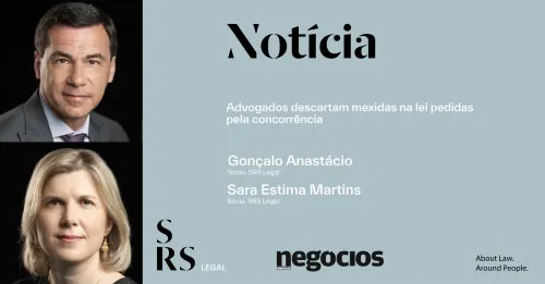 "Advogados descartam mexidas na lei pedidas pela Concorrência" (com Gonçalo Anastácio e Sara Estima Martins)