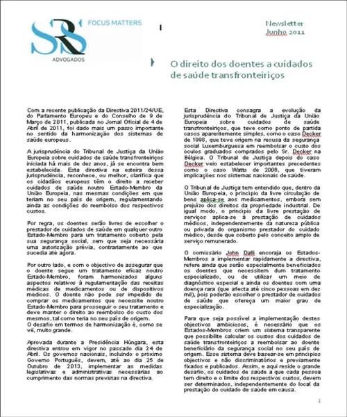 Newsletter Life Sciences