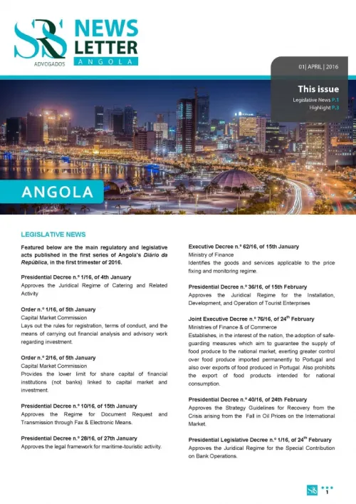 Newsletter | Angola
