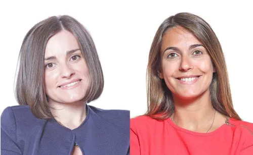 Carla Neves Matias e Mafalda Rodrigues Branco oradoras no workshop "A Recolha de Prova em Fraudes nos Seguros de Pessoas"