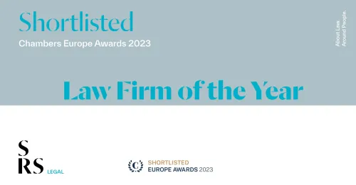 SRS Legal shortlisted at the Chambers Europe Awards 2023 as Portugal Law Firm of the Year