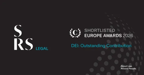 SRS Legal nomeada para os Chambers Europe Awards 2026 na categoria DEI: Outstanding Contribution