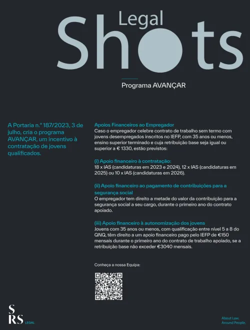 SRS Legal Shots - AVANÇAR Programme