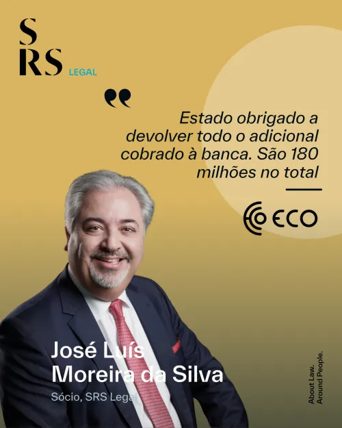 "Estado obrigado a devolver todo o adicional cobrado à banca. São 180 milhões no total" (com José Luís Moreira da Silva)