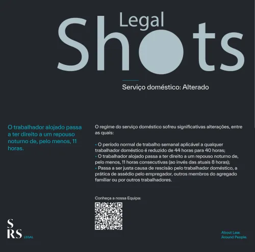 SRS Legal Shots - Serviço doméstico: alterado