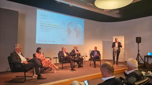 Lu&iacute;s Neto Galv&atilde;o contributes to the organisation of APDSI's Digital Networks Act conference