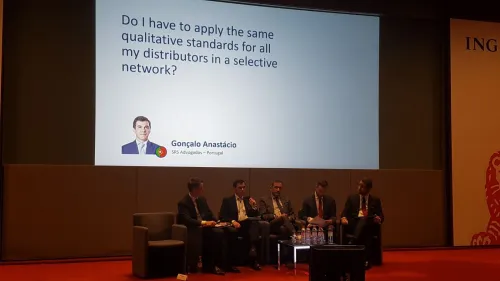 Gonçalo Anastácio orador convidado no "European Distribution Law Day" em Bruxelas