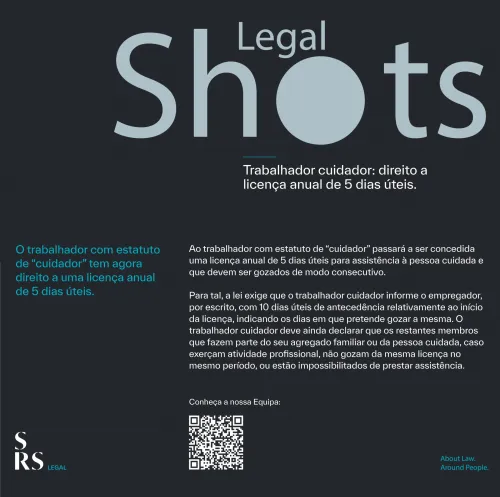 SRS Legal Shots - Caregivers’ regime: annual leave of 5 working days