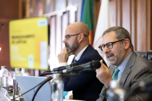 Paulo de Sá e Cunha speaks at training session on anti-money laundering hosted by the Portuguese Bar Association and the OSAE