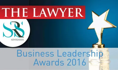 SRS Advogados na shortlist dos The Lawyer European Awards 2017