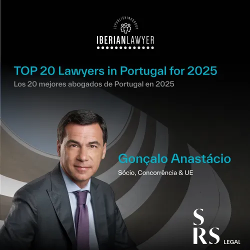 "Os 20 melhores advogados de Portugal em 2025" (com Gonçalo Anastácio)