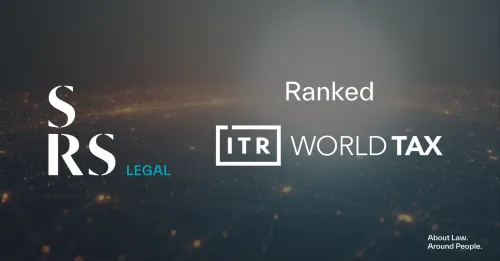 SRS Legal highlighted by ITR World Tax in five areas