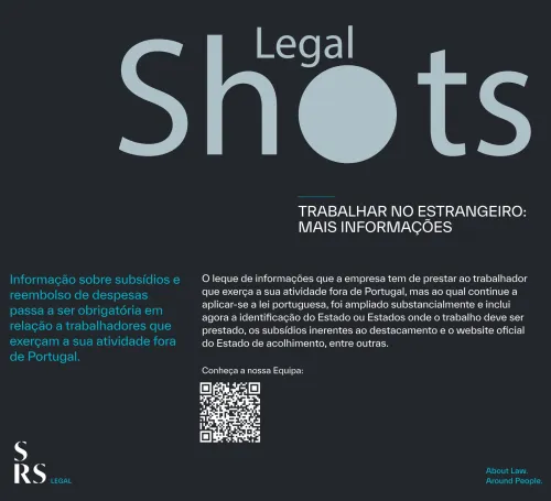 SRS Legal Shots - Trabalhar no Estrangeiro: Mais Informações