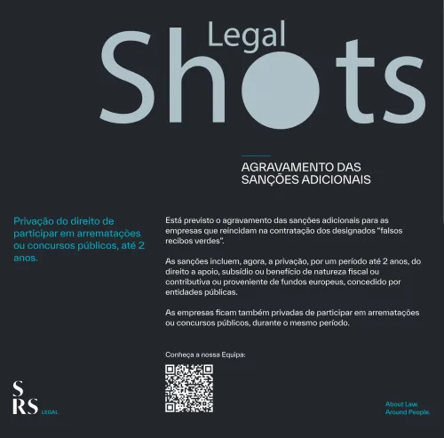 SRS Legal Shots - Agravamento das Sanções Adicionais