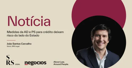 "Medidas da AD e PS para crédito deixam risco do lado do Estado" (com João Santos Carvalho)