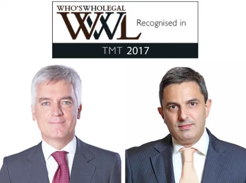 Octávio Castelo Paulo e Luís Neto Galvão líderes em TMT pelo Whoâs Who Legal 2017