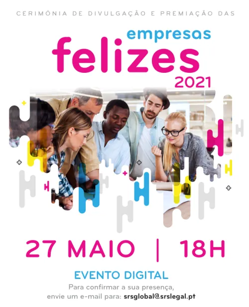 Cerimónia de Divulgação e Premiação das Empresas Felizes 2021  | 27 MAIO | 18h00