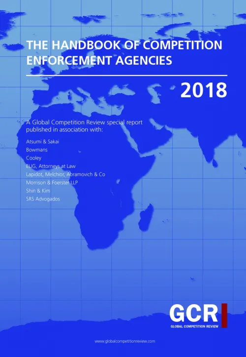 The Handbook of Competition Enforcement Agencies 2018, Global Competition Review