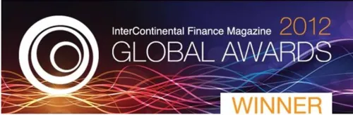 Global Award Winner, Portugal - awarded by InterContinental Finance 2012