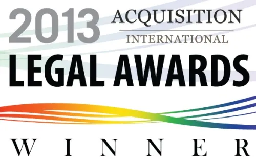 Law Firm of the Year (Overall Full Service Law Firm), Portugal - awarded by Acquisition International