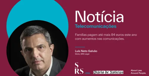Families pay up to 84 euros more this year with increases in communications (with Luís Neto Galvão)